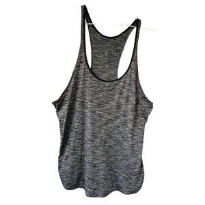 Lululemon Womens Racerback Tank Top Heathered Gray Size M